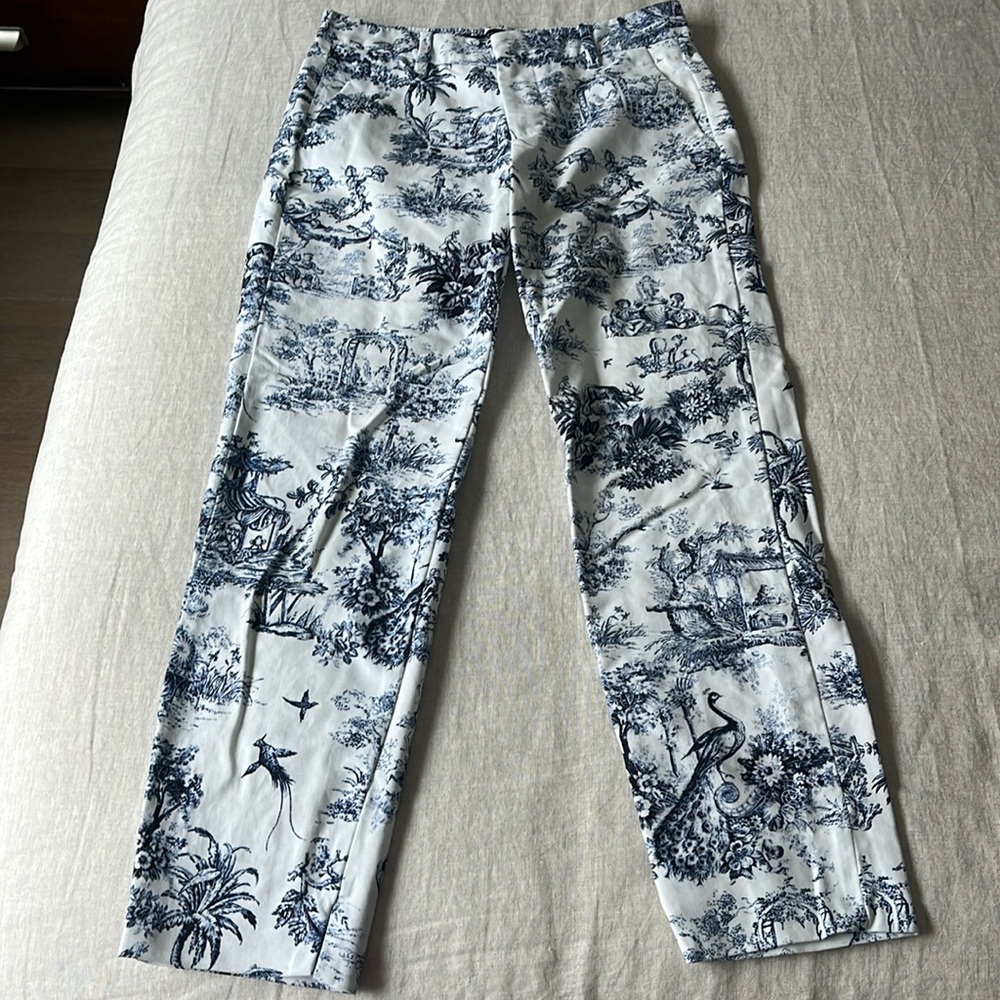 Zara Nature Patterned Pants
